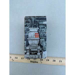 VTG AVON POT BELLY STOVE EXCALIBUR AFTERSHAVE 5 OZ